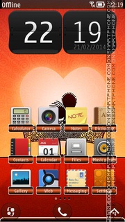 Together Couple HD theme screenshot