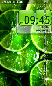 Lime 03 theme screenshot