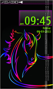 Horse 15 es el tema de pantalla