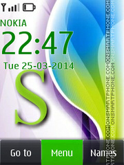 Letter S 09 tema screenshot