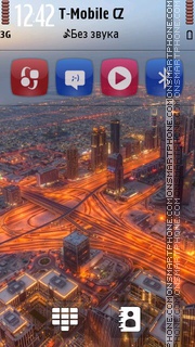 Mystery City theme screenshot