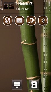 Bamboo HD es el tema de pantalla