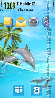 Summer Paradise 01 tema screenshot