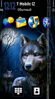 Capture d'écran Wolves 03 thème