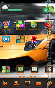 Lamborghini Murcielago 04 theme screenshot