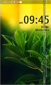 Foliage - Leaves Theme-Screenshot