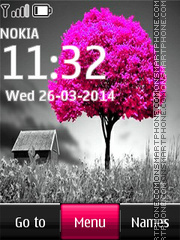 Pink Tree Digital tema screenshot