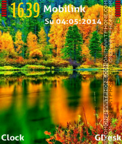 Colours of nature tema screenshot