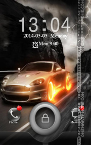 Speed Car tema screenshot