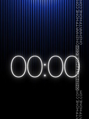 Digital Clock V3 tema screenshot