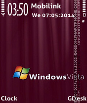 Windows vista theme screenshot