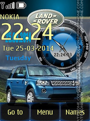Land Rover Freelander theme screenshot
