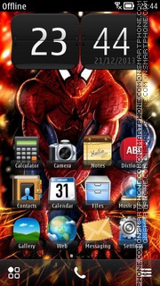 Spiderman 13 tema screenshot