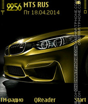 BMW-M4 es el tema de pantalla