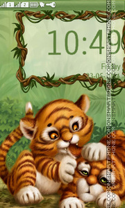 LİttLe Tiger es el tema de pantalla