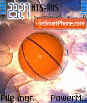 3D Basketball Animated theme screenshot