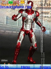 Скриншот темы Iron Man