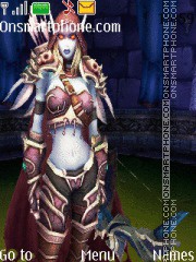 Скриншот темы Sylvanas Windrunner