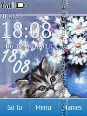 Cat tema screenshot