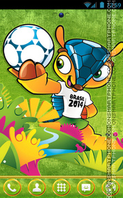 Capture d'écran World Cup thème
