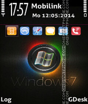 Window7 theme screenshot