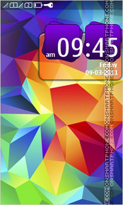 Capture d'écran Galaxy Note 03 thème