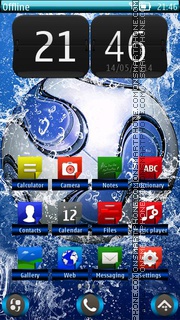 Football HD 01 Theme-Screenshot