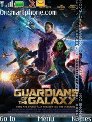 Скриншот темы Guardians of the Galaxy