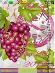 Grapes tema screenshot