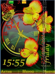 Flowers tema screenshot