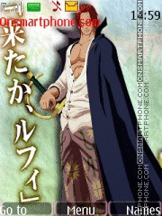 Скриншот темы Shanks One Piece