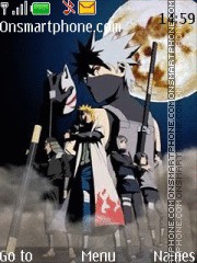 Kakashi Shadow Anbu Naruto Theme-Screenshot