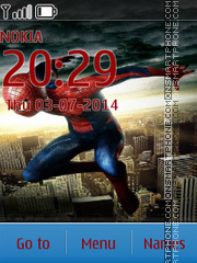 Spiderman Jumping tema screenshot