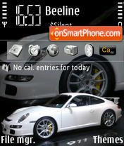 Capture d'écran Porsche 911 GT3 thème