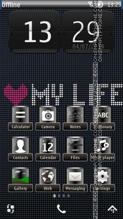 My Life 01 es el tema de pantalla