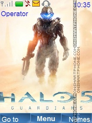 Capture d'écran Halo 5 Guardians thème