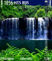 WaterFall tema screenshot