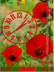 Скриншот темы Poppies