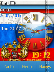 Capture d'écran Russia thème