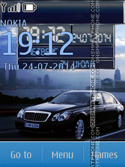 Maybach es el tema de pantalla