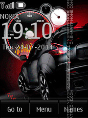 Capture d'écran Nissan Juke R thème