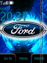 Capture d'écran Ford Emblem thème