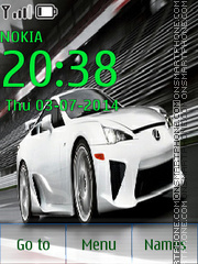 Lexus LFA 03 theme screenshot