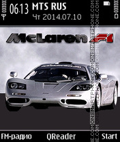 Capture d'écran McLaren-F1 thème