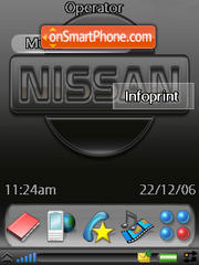 Nissan Rd tema screenshot
