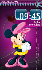 Скриншот темы Minnie Mouse 09