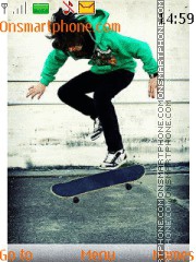 Skate tema screenshot