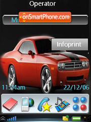 Capture d'écran Dodge Challenger thème