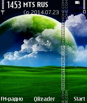 Green-World tema screenshot