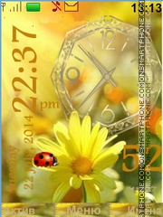 Sunflowers tema screenshot